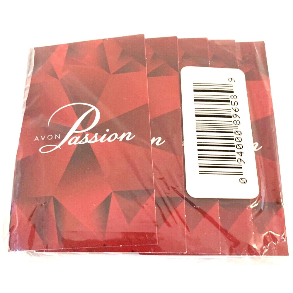 Lot of 5 Avon Passion Women's Eau de Parfum 0.05 Fl Oz Sample Vials New Sealed
